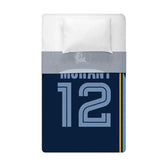 Sleep Squad Memphis Grizzlies Ja Morant 60 x 80 Raschel Throw Blanket